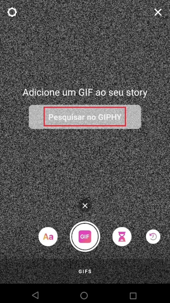 Instagram: pelajari cara memposting gif di cerita Anda Tangkapan layar aplikasi instagram untuk android menampilkan layar pencarian gif.