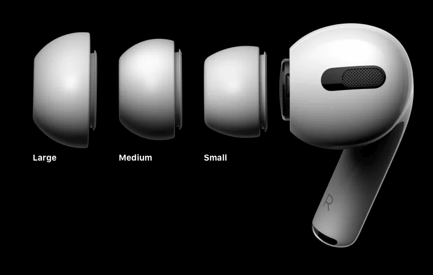 Airpods Pro adalah Headphone Peredam Kebisingan Baru Apple Airpods Pro Akhirnya Menghadirkan Bantalan Karet yang Dapat Disesuaikan