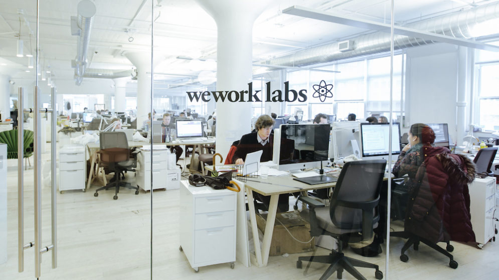 A startup wework causou us$ 4,6 bilhões ao grupo softbank