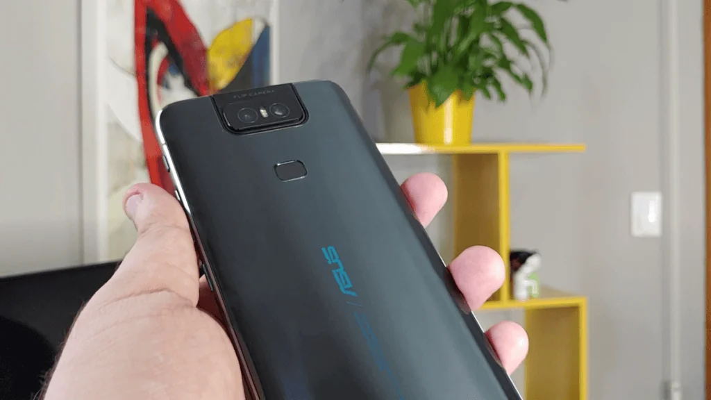 Review: zenfone 6 inova com câmera giratória de qualidade Traseira do zenfone 6