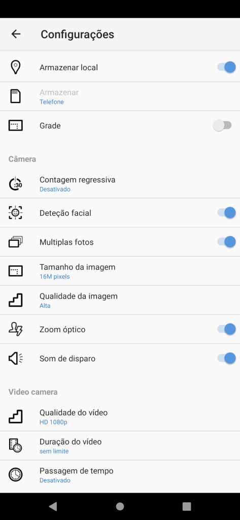 Review: multilaser h é equilibrado e uma grande surpresa de 2019 App de câmera do multilaser h