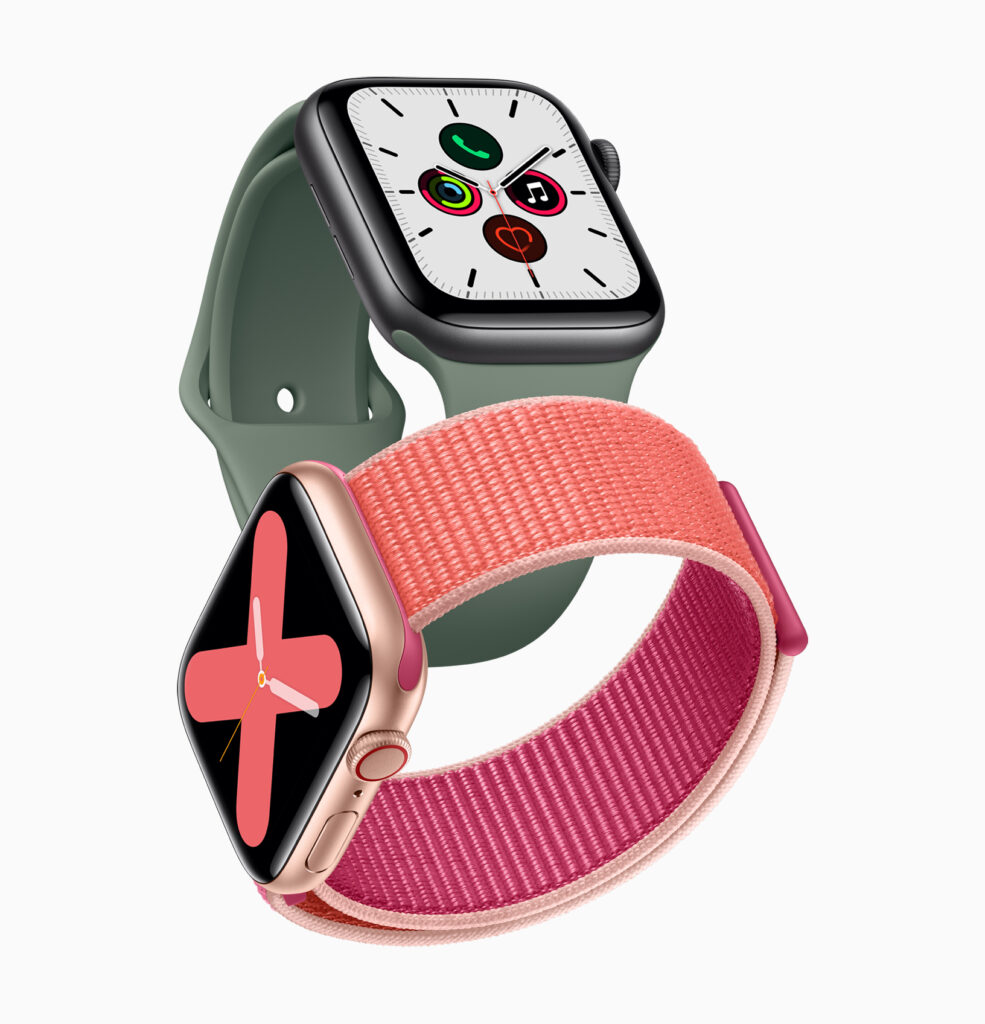 Apple watch series 5 exibem os novos mostradores meridiano e numerais mono
