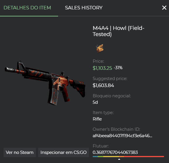 Cs:go: echa un vistazo a los artículos y máscaras más caros del juego Cs:go: echa un vistazo a los artículos y máscaras más caros del juego. Comprenda cómo el mercado de máscaras de cs:go mueve miles de dólares diariamente y sus artículos más caros en la actualidad