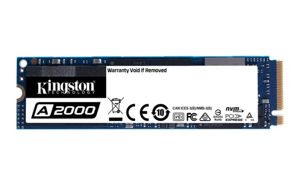 Review: ssd kingston a2000, poderoso, seguro e com 5 anos de garantia Ssd kingston a2000 1tb (reprodução: kingston)