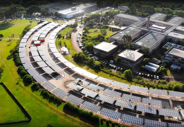 Maior usina solar fotovoltaica em carport do país pode gerar 1. 299,715 mwh a cada ano