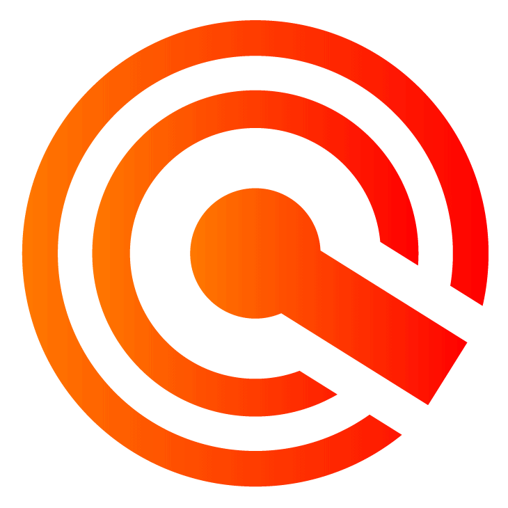 Ícone em alta resolução, laranja com fundo transparente