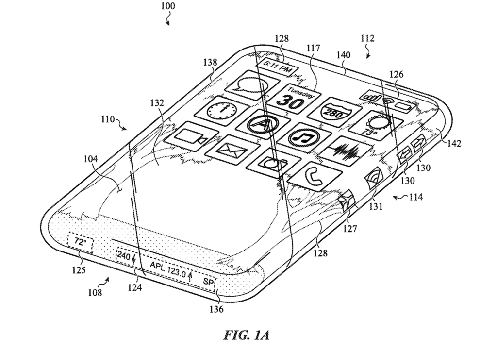 Apple registra iphone todo em vidro com tela envolvente; veja imagens Iphone de vidro