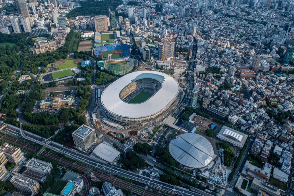 Olimpíadas de tóquio terá locais locais inovadores e futuristas