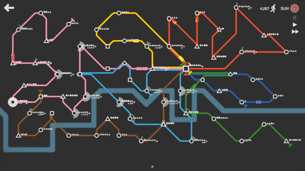 Confira títulos de games grátis ou com desconto para espantar o tédio em casa Mapa metroviário de mini metro