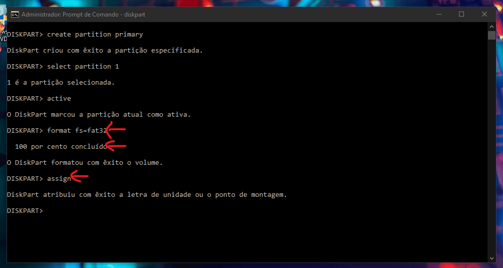 Aprenda 3 métodos para criar disco de instalação do windows 10 Comandos de formatação para o pen-drive