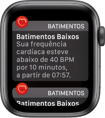 Apple Watch Series 6-lek onthult zuurstofmonitor en kindermodus De Low Blood Rate Alert is een van de gezondheidsfuncties op de Apple Watch.