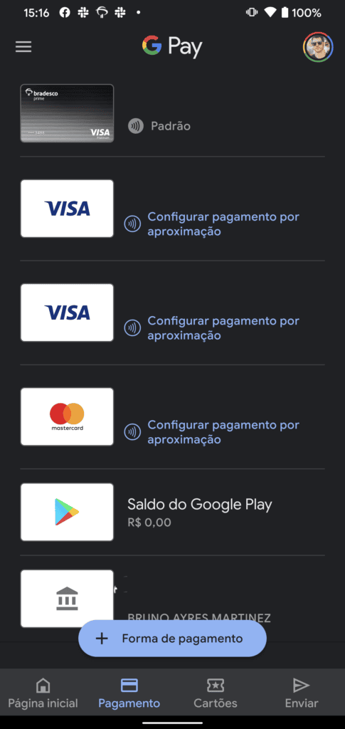 Confira como adicionar um cartão de crédito no google pay Lista de cartões cadastrados no google pay