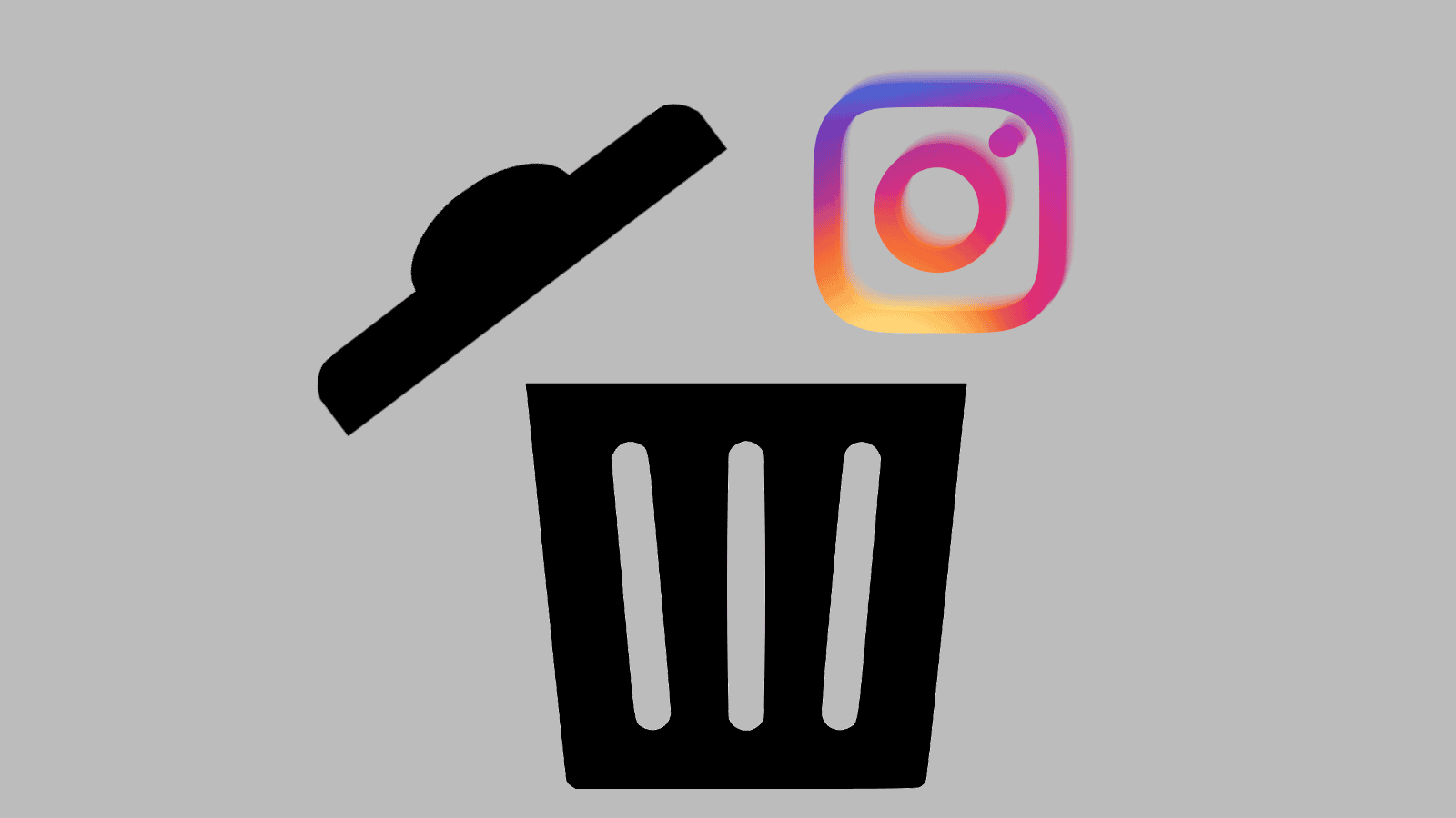 Delete insta