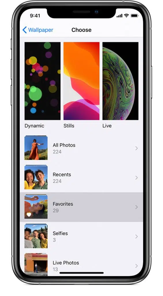 Ios 14: vazam novos recursos para iphone e ipad Seleção da imagem de fundo no iphone