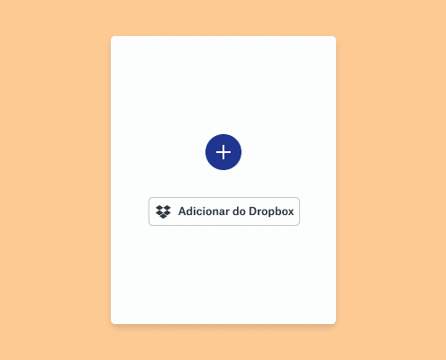 Melhores sites e apps para compartilhar arquivos e fotos Animação mostrando dropbox transfer em atuação