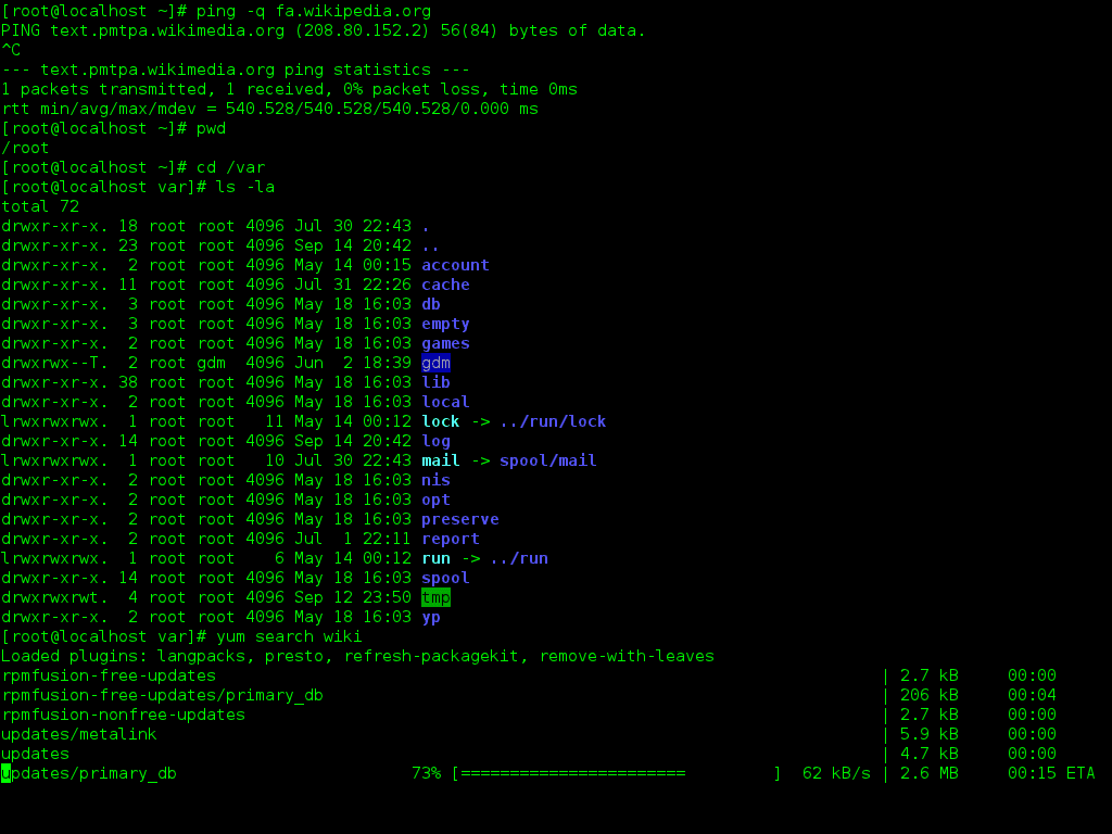 Scopri 10 motivi per cui Linux è il miglior sistema operativo Schermata del terminale Linux con righe di comando