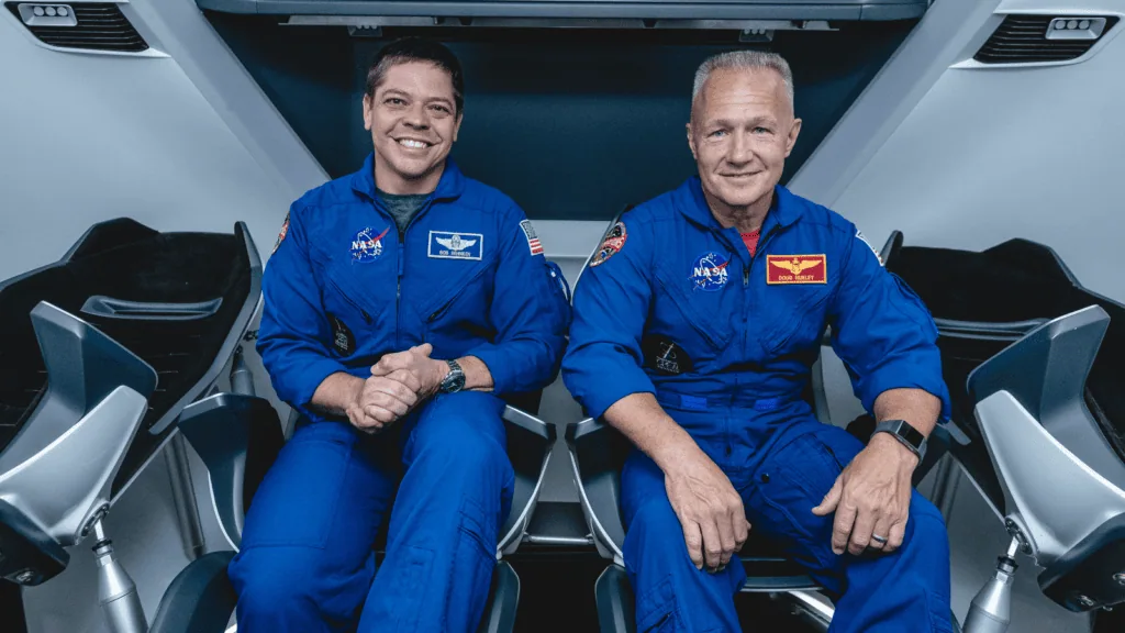 Spacex fará seu primeiro voo tripulado para a iss em maio Astronautas nasa spacex crew dragon