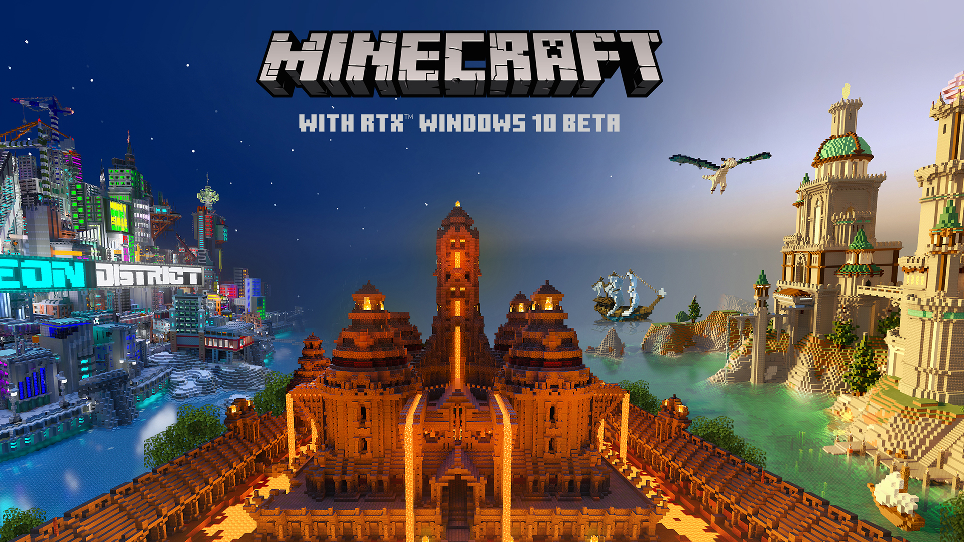 مع RTX ، تصل Minecraft إلى مستويات مذهلة من الجمال بأضواء واقعية 77