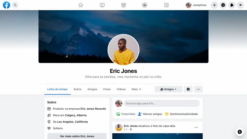 Facebook libera novo visual mais veloz e com modo noturno para todos os usuários Novo perfil do facebook