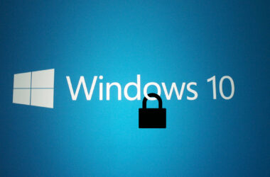 Logo do window 10 com foco em segurança