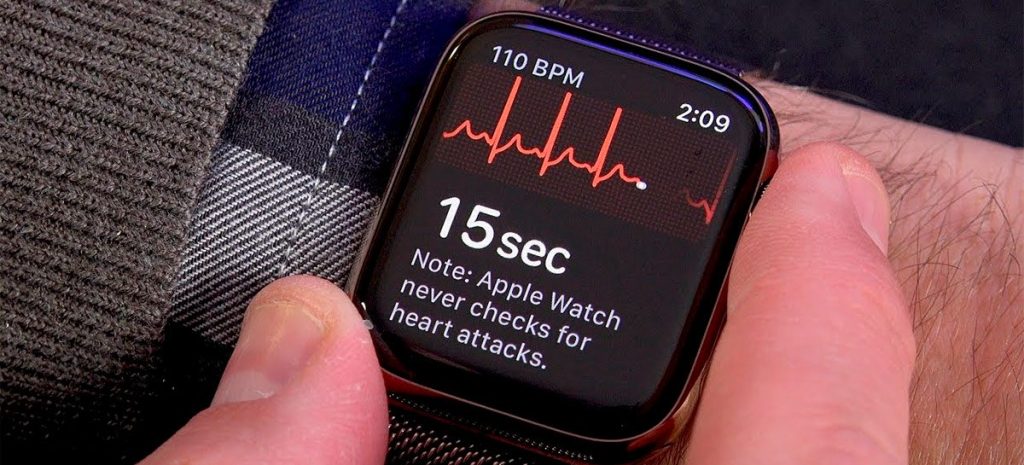 Eletrocardiograma apple watch