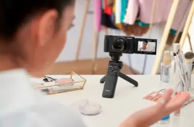 Câmera sony zv 1