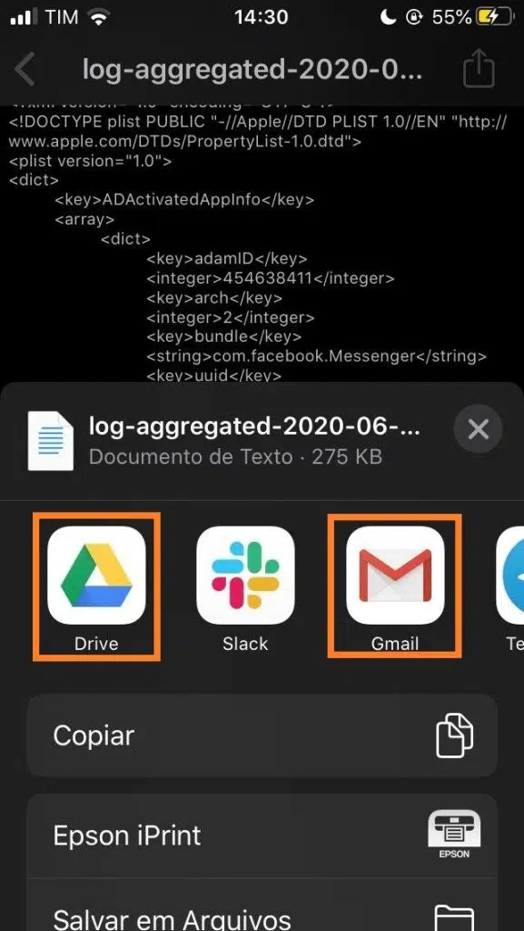 Verifique a saúde da bateria do iphone, conferindo os ciclos de carga .