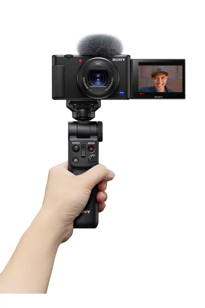 Câmera sony zv-1 é lançada para conquistar os criadores de conteúdo Sony zv-1 com o kit completo