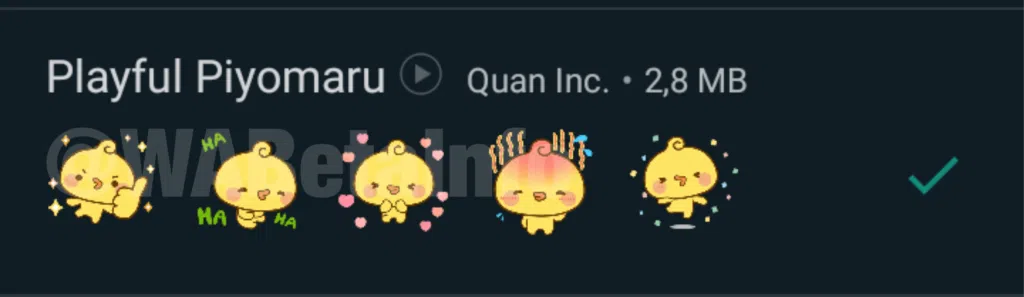 Whatsapp lança o primeiro pacote de figurinhas animadas Figurinhas animadas whatsapp