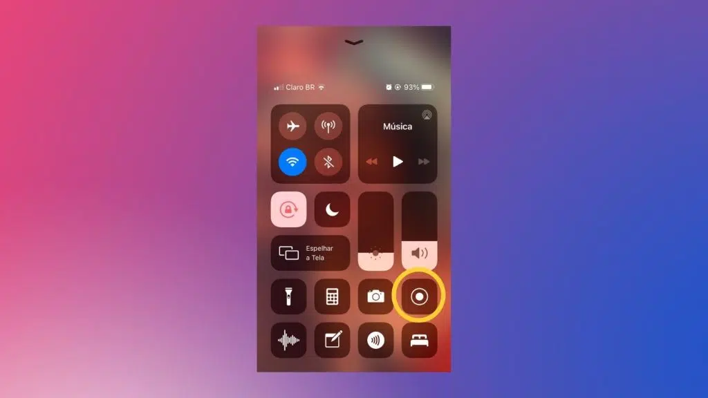 Como salvar uma live do instagram (sua ou de outro perfil) Tela do ios com recurso de captura de tela