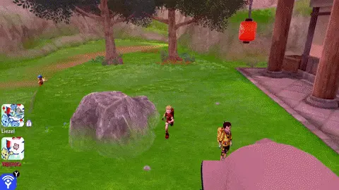 Review: the isle of armor, a mais nova ilha do mundo pokémon Gif que demonstra o problema da câmera.