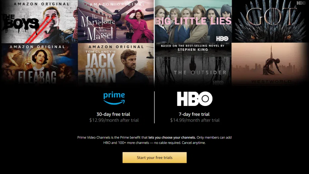 Amazon prime video poderá disponibilizar séries e filmes da hbo em breve Amazon-prime-video-channels-1