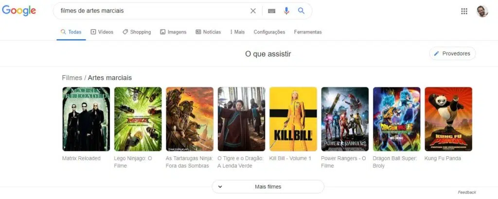 Google agora dá sugestões de filmes e séries para você assistir Google sugestão