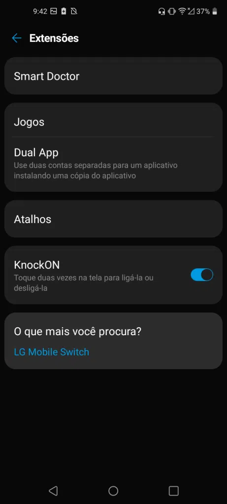 Sehen Sie sich jetzt 30 Tipps und Tricks für Smartphones der LG K-Serie an: k41s, k51s und k61 Knockon Tutorial k-Serie