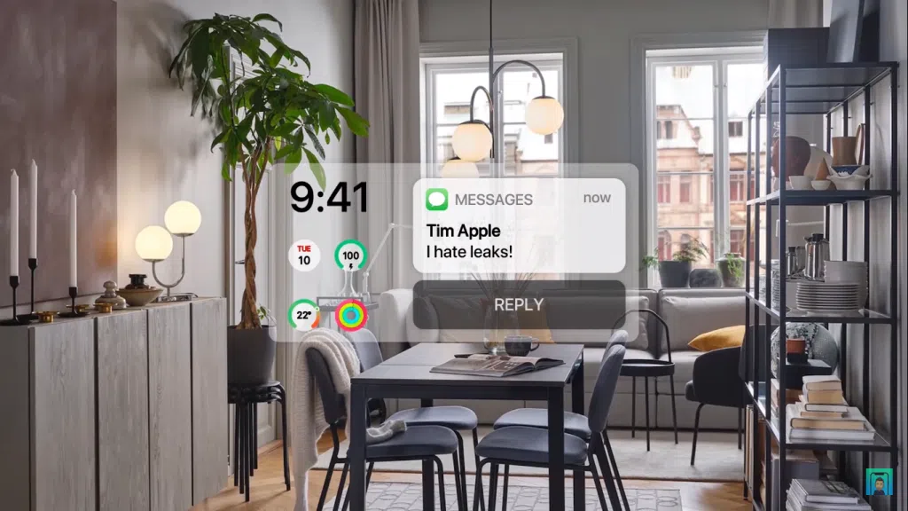 Apple glass: vídeo mostra como seria conceito do óculos de realidade aumentada Display do apple glass