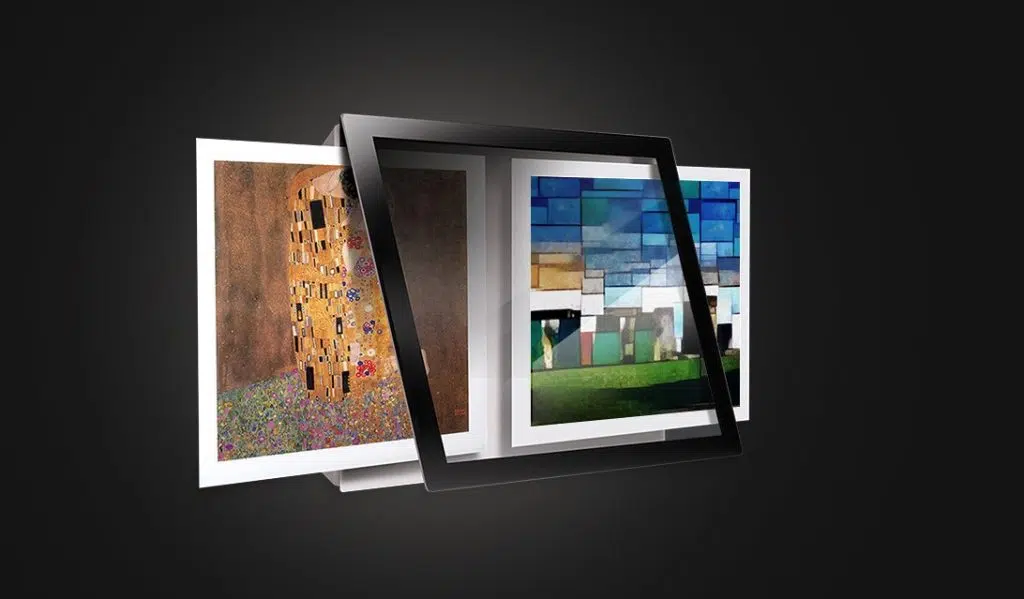 Lg lança artcool gallery, ar-condicionado de parede com moldura para obras de arte e fotos Ar-condicionado artcool gallery da lg