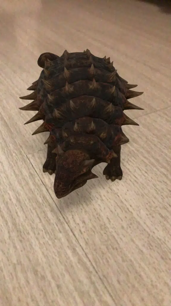 Veja como trazer animais 3d para dentro da sua casa com o google, através da realidade aumentada O dinossauro ankylosauriafaz parte da lista de animais 3d no google