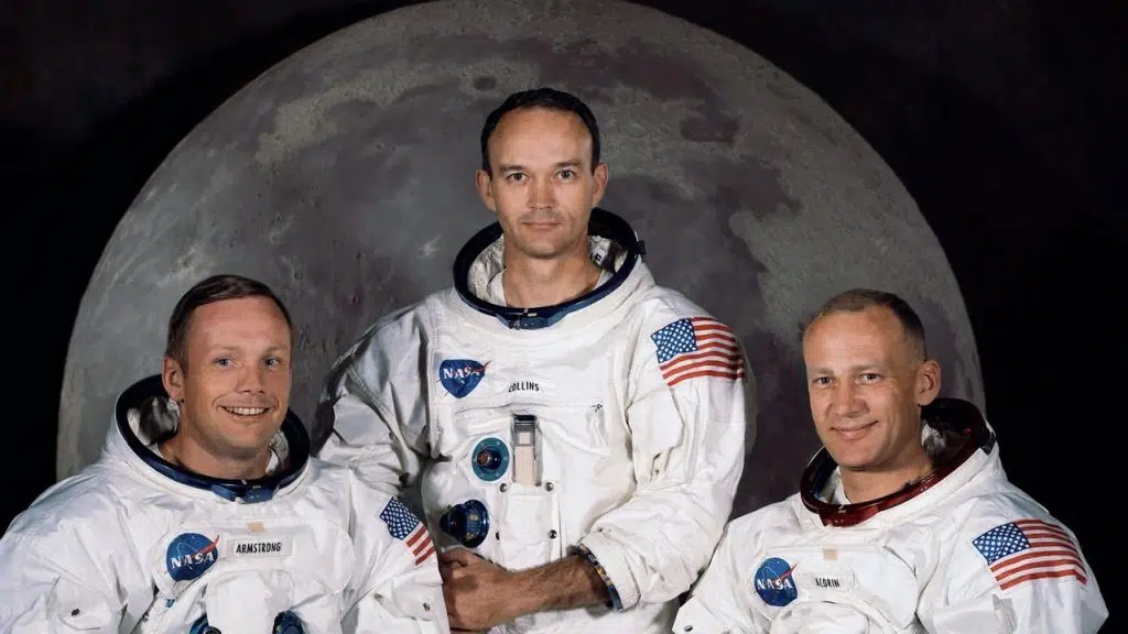 Quantas vezes o homem foi à lua? Veja todas as missões da nasa Michael collins, buzz aldrin e neil armstrong em foto da missão do apollo 11