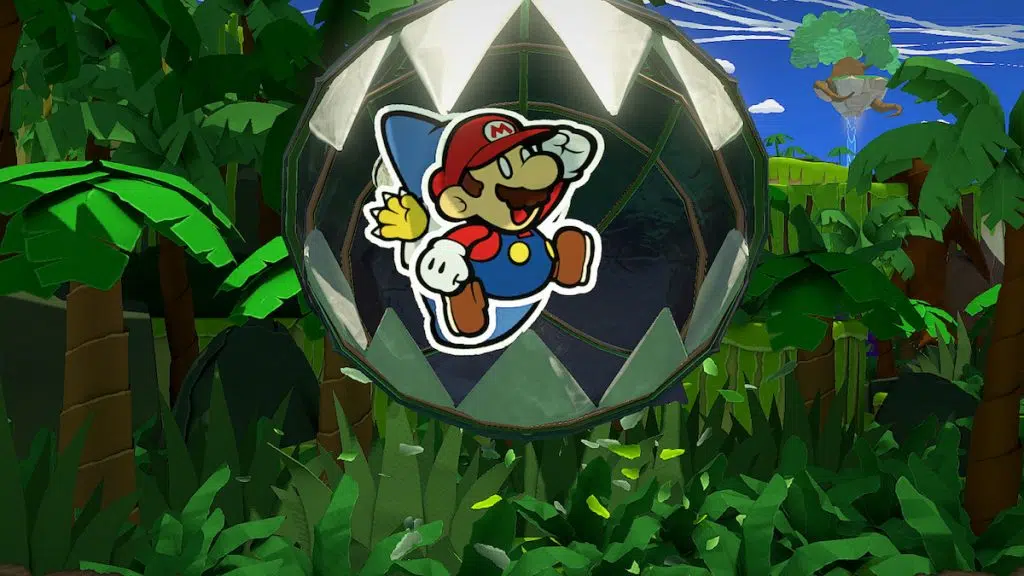 Review: paper mario, the origami king é uma divertida aventura em papel Mario fugindo de um chomp-chomp