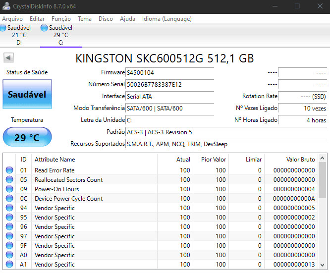 Review: ssd kc600 da kingston, um dispositivo de ótima performance Review: ssd kc600 da kingston, um dispositivo de ótima performance. O ssd kc600 da kingston possui ótima performance e criptografia para proteger seus dados