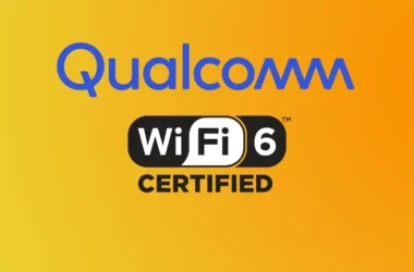 Logo da qualcomm e do wi-fi 6