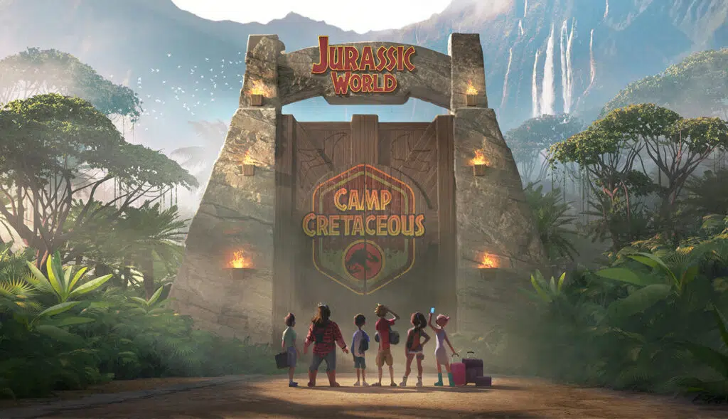 Novidades netflix em setembro: o diabo de cada dia, enola holmes e muito mais Imagem da animação 'jurassic world: acampamento jurássico'