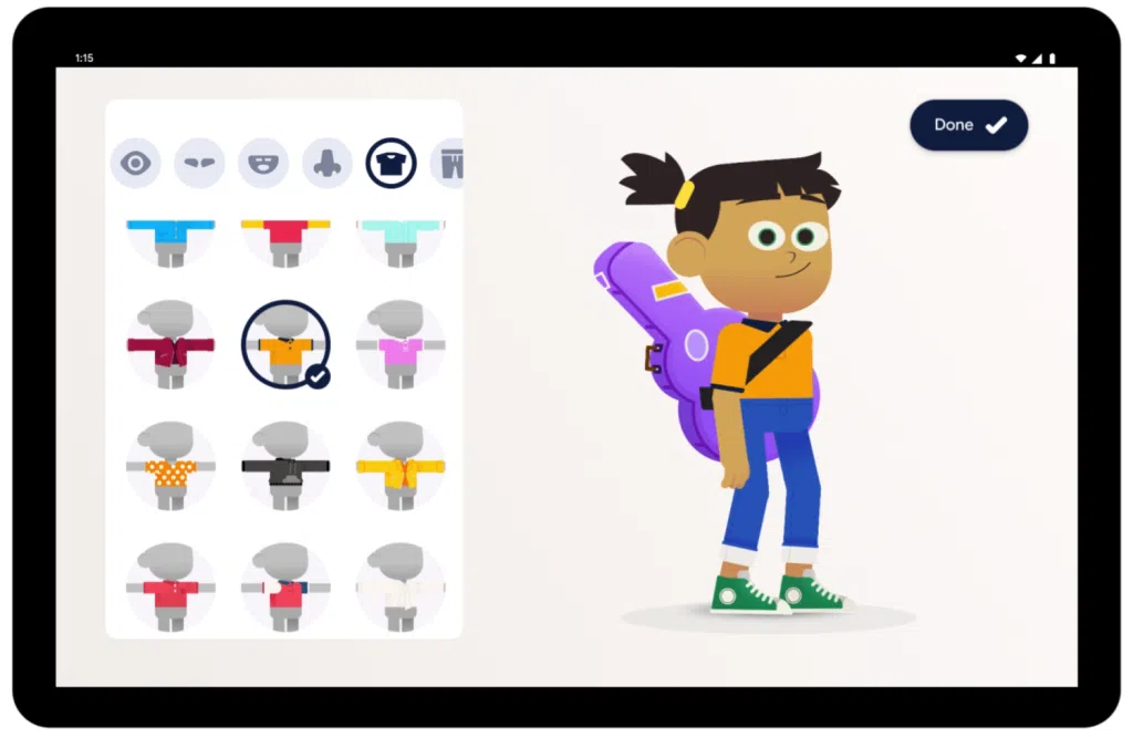 Google kids space reúne todos os recursos familiares do google para tablets Google kids space: nova interface do google ajuda na disponibilização para o público infantil (imagem: divulgação/google)