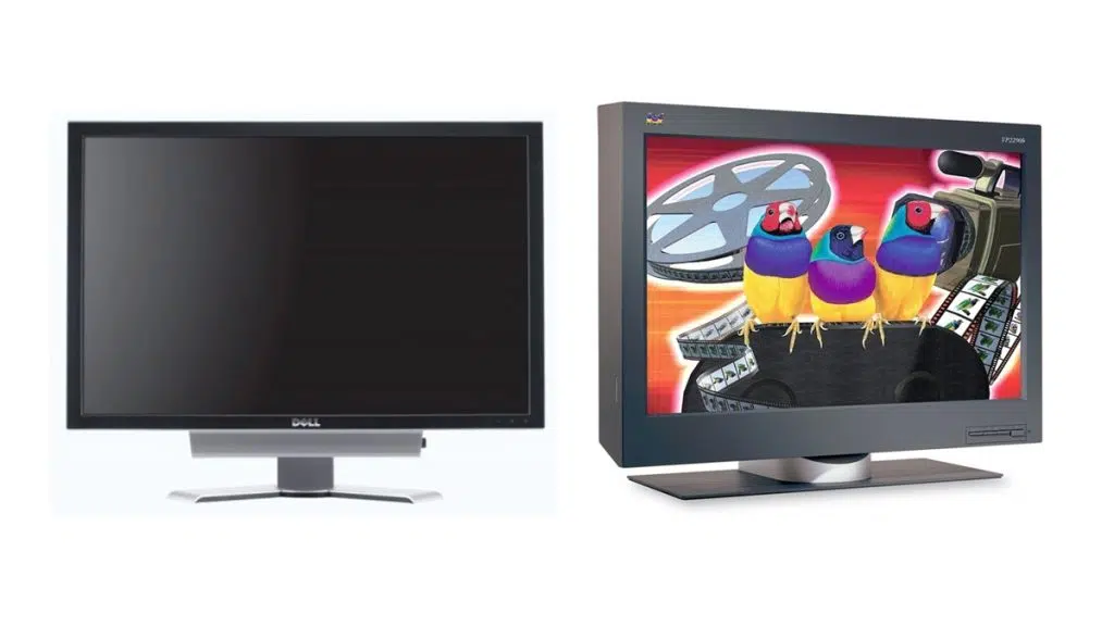 Os 28 anúncios da apple e a história do "one more thing" Monitor dell ultrasharp 3007wfpviewsonic 2290b 2004