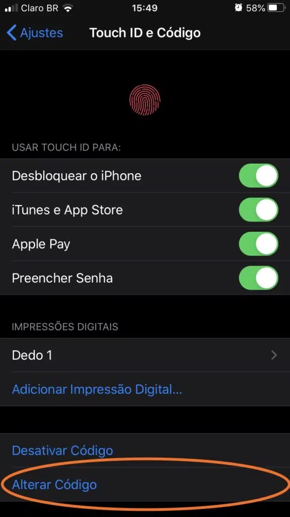 Proteção para iphone: como manter seu celular longe (e seguro) de hackers Tela do iphone