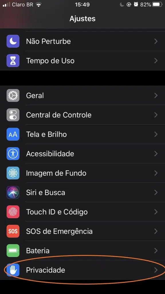 Proteção para iphone: como manter seu celular longe (e seguro) de hackers Tela do iphone