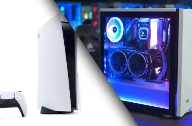 Montamos um pc com peças muito parecidas das de um ps5.