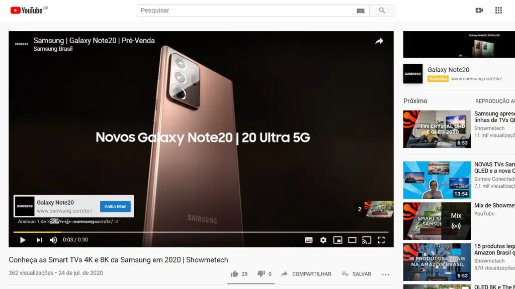 هل هي حقا اعلانات؟ افهم كيف يعمل الإعلان في المسلسلات والأفلام ملاحظة 20 حملة يوتيوب للهواتف الذكية من سامسونج showmetech