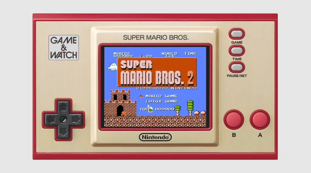 Nintendo anuncia super mario 3d all-stars para o switch, e mais novidades Game and watch temático do super mario, uma espécie de console portátil com jogos da franquia