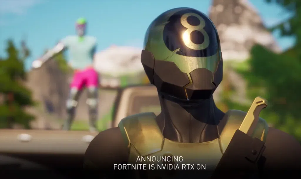 Nvidia anuncia placas de vídeo rtx 3090, 3080 e 3070 Demonstração de ray tracing no famoso fortnite.
